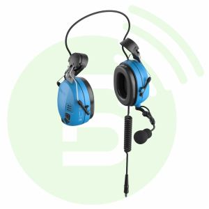 MOTOROLA Casque Antibruit ATEX PMLN8632A IP67 fixation casque de chantier avec contrôle du son ambiant - prise Nexus pour série R7 Ex