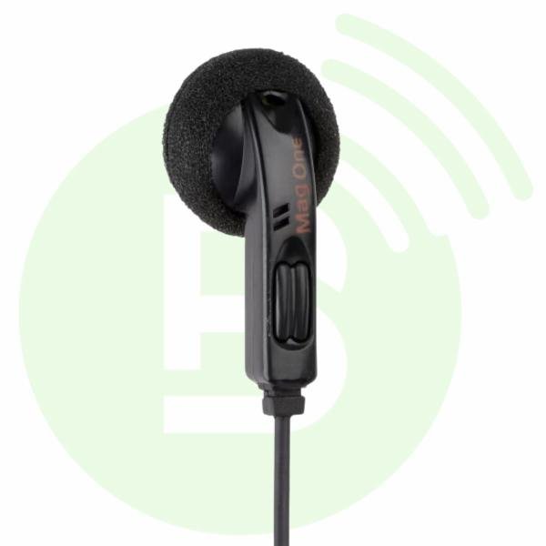 MOTOROLA Écouteur-bouton Mag One PMLN7156A avec microphone et bouton Push-To-Talk pour SL1600/SL4000/TLK 100/TLK 110