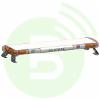STANDBY FRANCE Rampe VEGA 1.30m LED Rouge/Vert ''Follow Me'' pour véhicule d'aéroport (sans prise de toit)