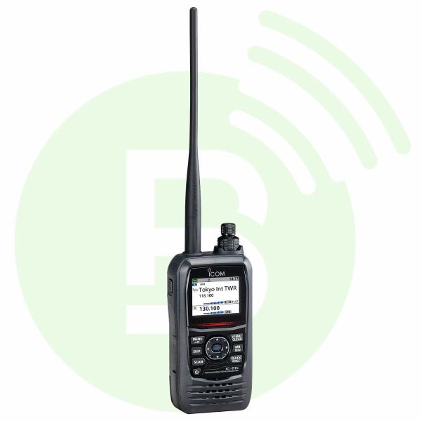 ICOM Récepteur portatif IC-R15 large bande 108-500MHz - FM/AM - réception simultanée des bandes VHF/UHF - 2000 canaux