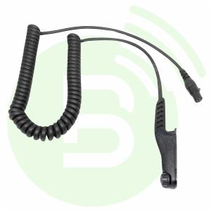 BLANC RADIOCOM Câble torsadé FLX2-ASDR7 pour casque antibruit PELTOR pour raccordement sur portatif Motorola R7