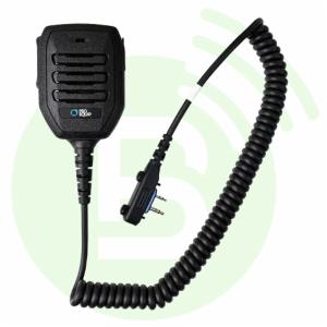 ICOM Microphone Haut-Parleur HM-SR28491 avec bouton d'alarme et sortie jack pour oreillette compatible F1100D/F2100D/S/T/F29SR2/F29DR