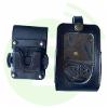 Housses et Systèmes d'attache BLANC RADIOCOM Housse cuir LC-ERF503PIVO pivot passant ceinture pour IP501H/IP503H