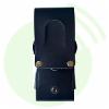 Housses et Systèmes d'attache BLANC RADIOCOM Housse cuir LC-ERF503PIVO pivot passant ceinture pour IP501H/IP503H