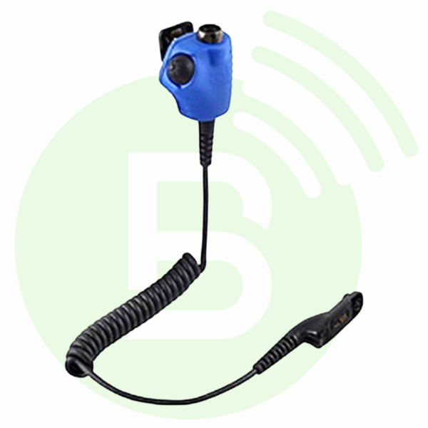 MOTOROLA Adaptateur audio ATEX PMLN6803A avec poussoir PTT pour casque PELTOR J11 pour les portatifs DP4000ex/TETRA MTP8000ex