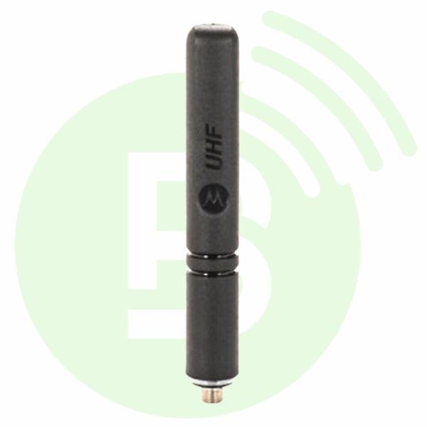 MOTOROLA Antenne courte PMAE4069A 9cm UHF 403-450MHz pour DP2000/DP4000/DP3441/DP3661/R2/R7