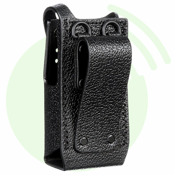 MOTOROLA Housse cuir rigide PMLN5839A passant ceinture fixe pour DP4400e