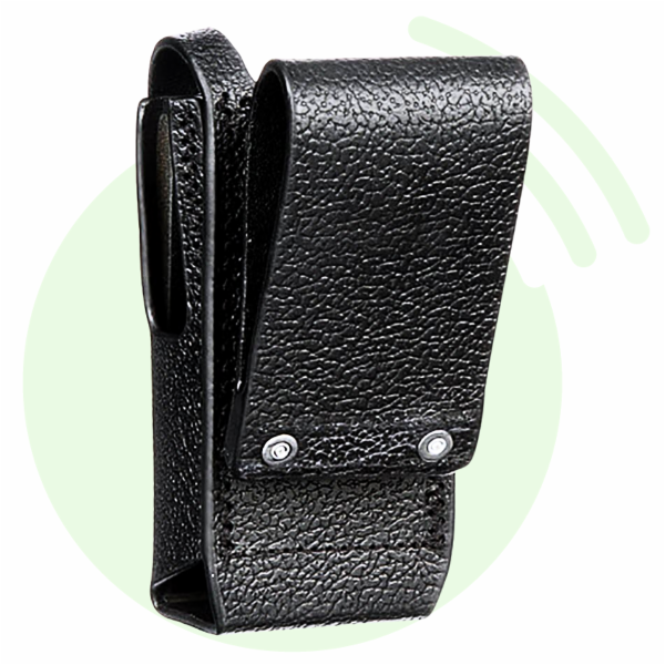 MOTOROLA Housse cuir rigide PMLN5846A passant ceinture réglable pour DP4400