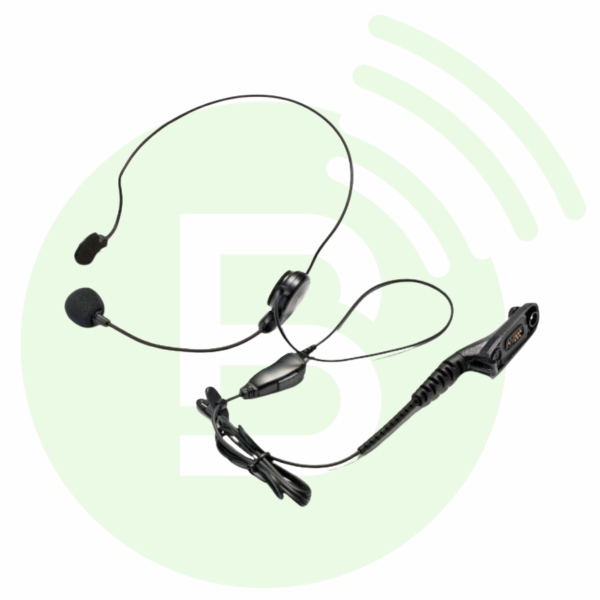 MOTOROLA Casque léger PMLN5979A micro tige et PTT pour DP4400/DP4600/DP4800