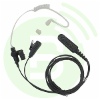 Oreillettes BLANC RADIOCOM Oreillette pro OC-MOTO-WAR avec tube translucide pour GP320/340/360/380