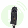 Oreillettes BLANC RADIOCOM Oreillette pro OC-MOTO-WAR avec tube translucide pour GP320/340/360/380