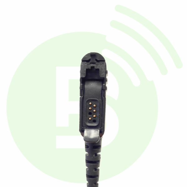 BLANC RADIOCOM Oreillette pro OC-MOTO-DP2000 avec tube translucide pour DP2400/DP2600/DP3441/DP3661/R5
