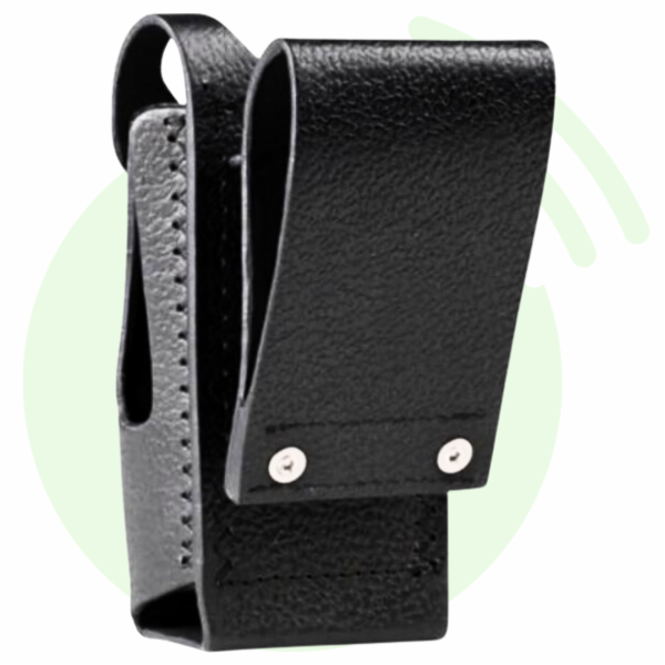 MOTOROLA Housse cuir rigide PMLN5865A passant ceinture pivot pour DP2600