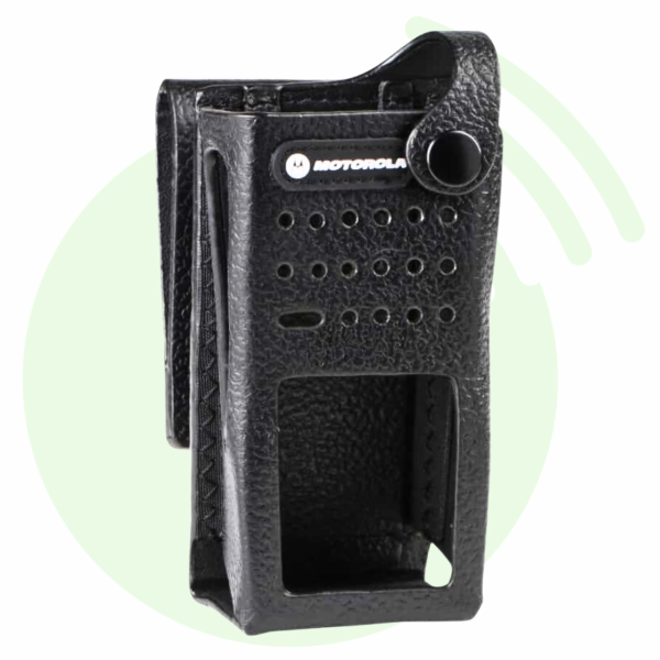 MOTOROLA Housse cuir rigide PMLN5867A passant ceinture pivot pour DP2600