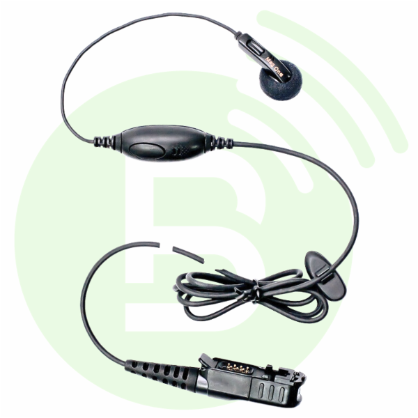MOTOROLA Oreillette Mag One avec microphone PMLN5733A pour DP2000/DP3441/DP3661/R5