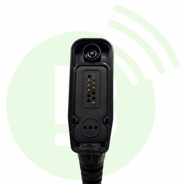BLANC RADIOCOM Oreillette pro OC-MOTO-DP avec tube translucide pour DP4400/DP4600/DP4800