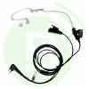 BLANC RADIOCOM Oreillette pro OC-MOTO-CP avec tube translucide pour CP040/DP1400/XT420/R2