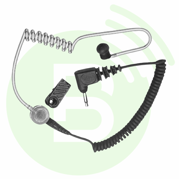 MOTOROLA Ecouteur MDRLN4941A jack 3.5 mm avec tube acoustique transparent pour micro déporté Motorola série PMMN40xx