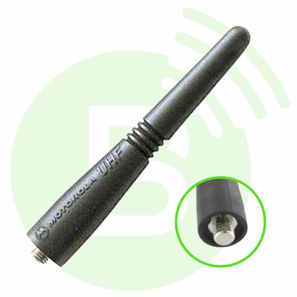 MOTOROLA Antenne courte PMAE4003A UHF 430-470MHz pour CP040/DP1400/GP344/GP320/GP340/GP360/GP380 