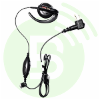 MOTOROLA Oreillette Mag One avec microphone PTT et VOX PMLN6531A pour CP040/DP1400/R2