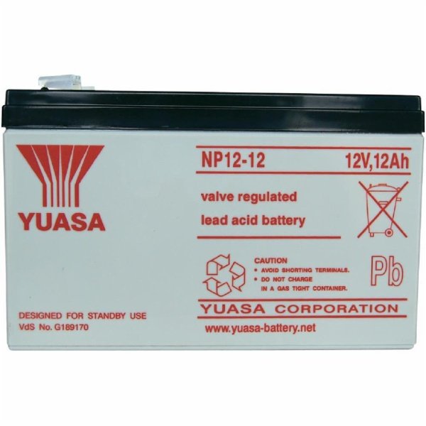 YUASA Batterie NP12-12 12V 12AH