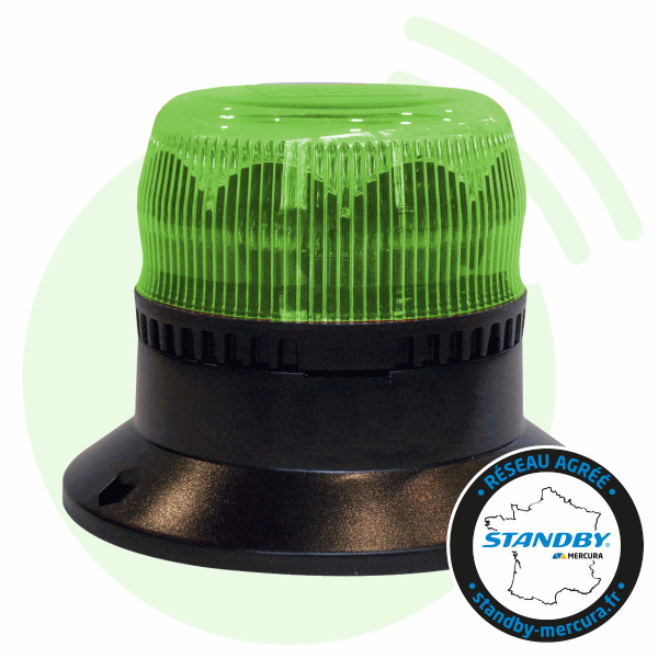 STANDBY FRANCE Gyroled vert rotatif Classe 1 fixation ISO 23143