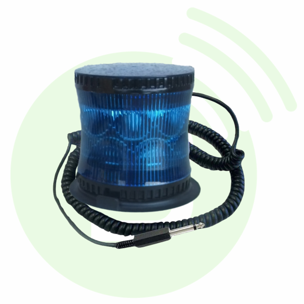STANDBY FRANCE Gyroled bleu rotatif Classe 2 magnétique prise jack 23525