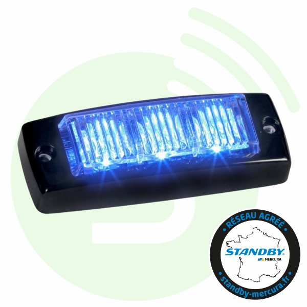 STANDBY FRANCE Feu de pénétration météorit bleu 3 led 28136