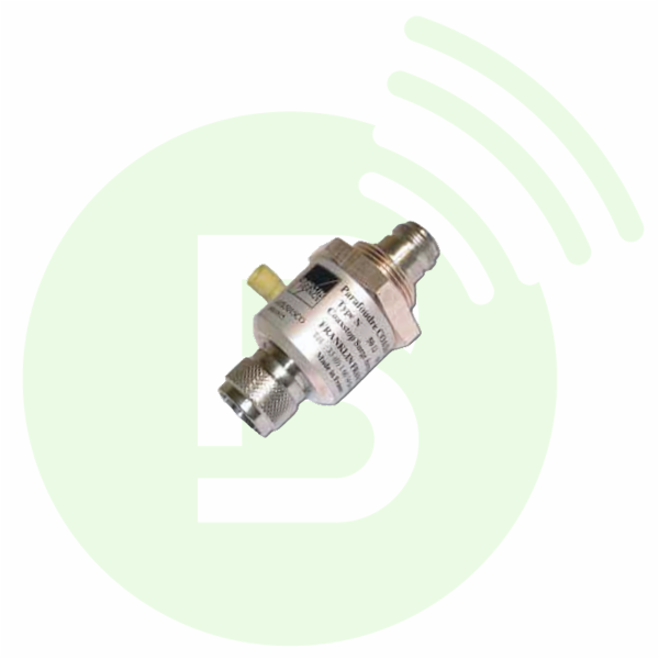 BLANC RADIOCOM Protection foudre coaxiale 50 Ohms fiches N Mâle / N Femelle